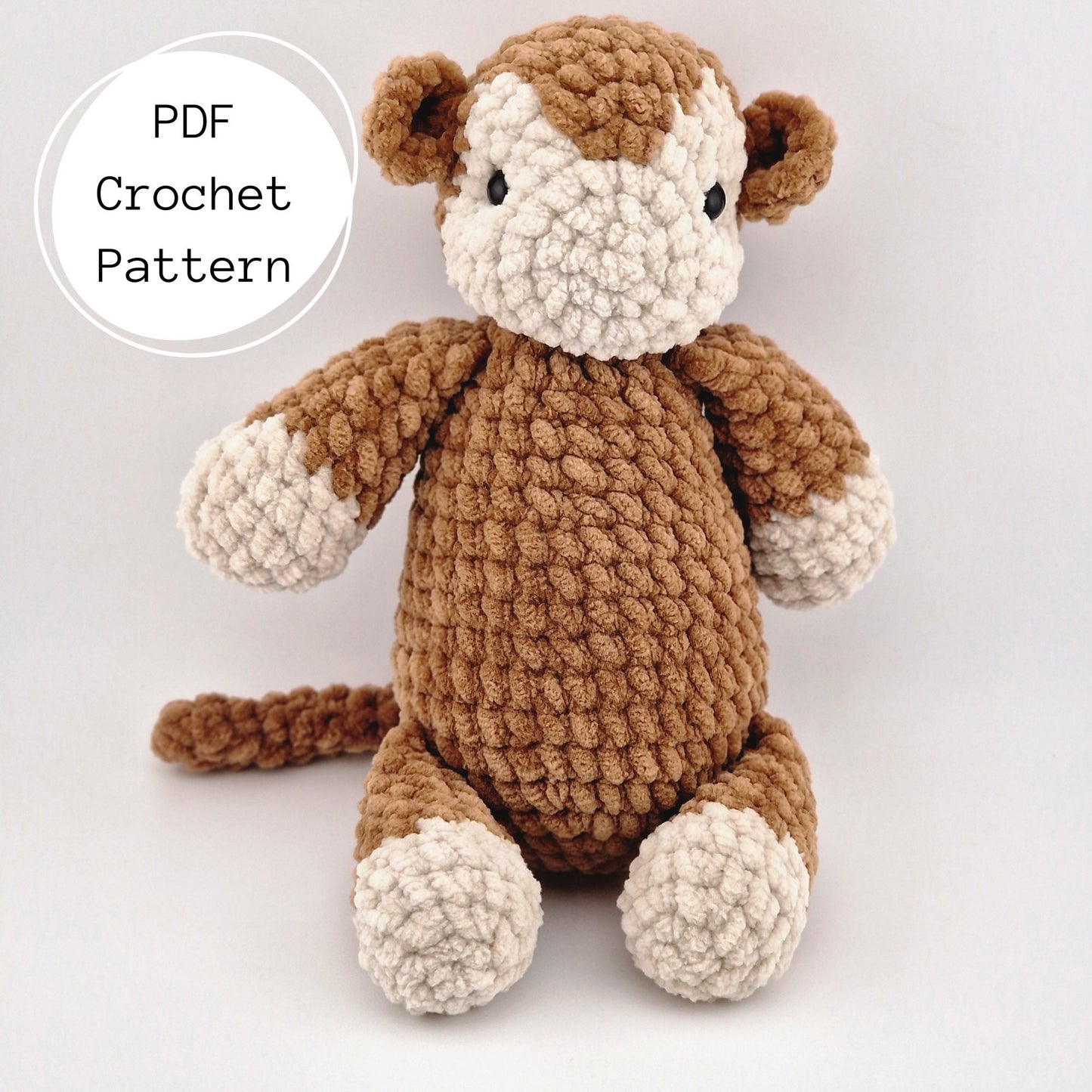 Monkey Crochet Pattern - Misty the Monkey