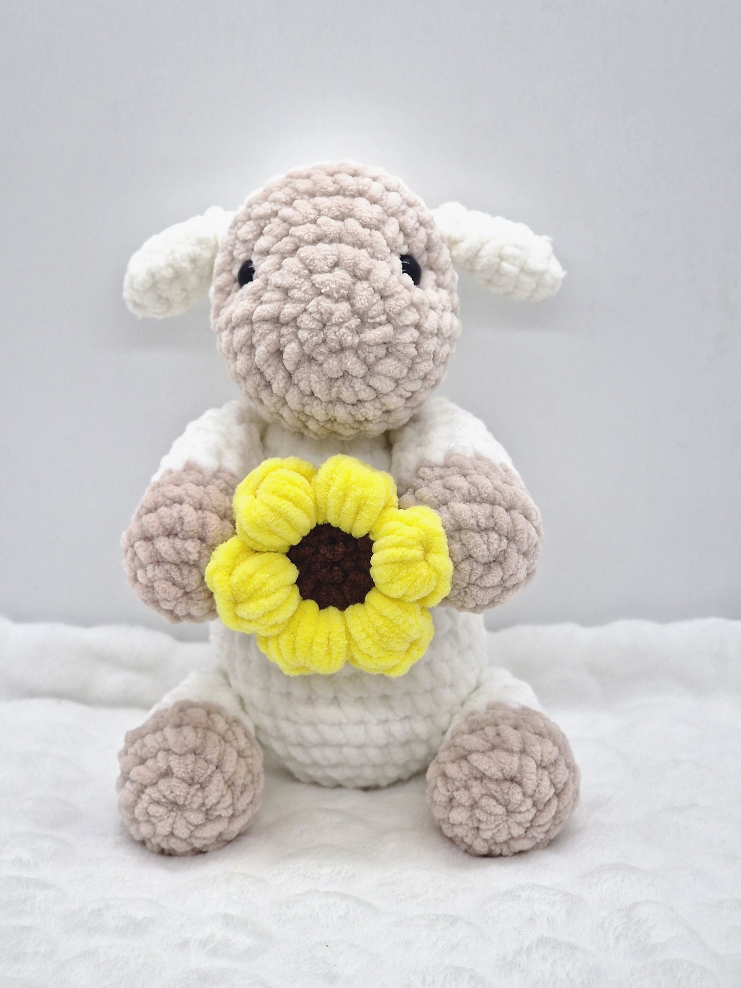 Sheep Lamb Crochet Pattern - Lucie the Lamb