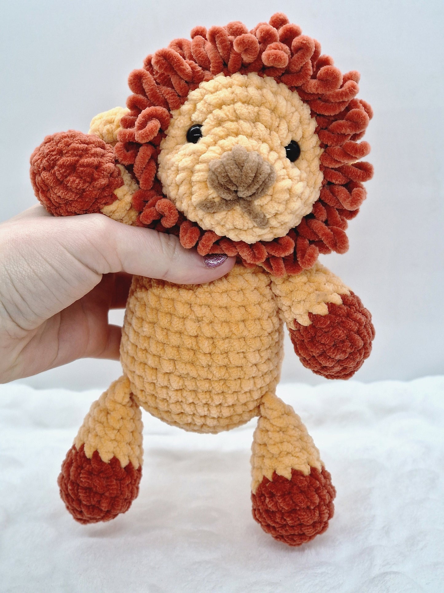Lion Crochet Pattern - Leo the Lion