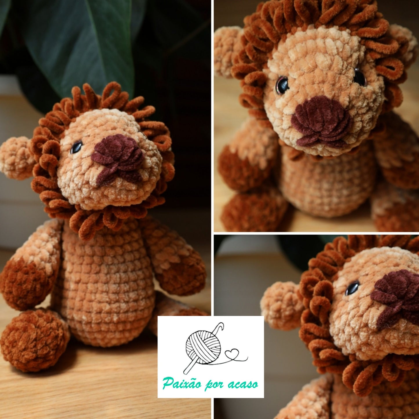 Lion Crochet Pattern - Leo the Lion