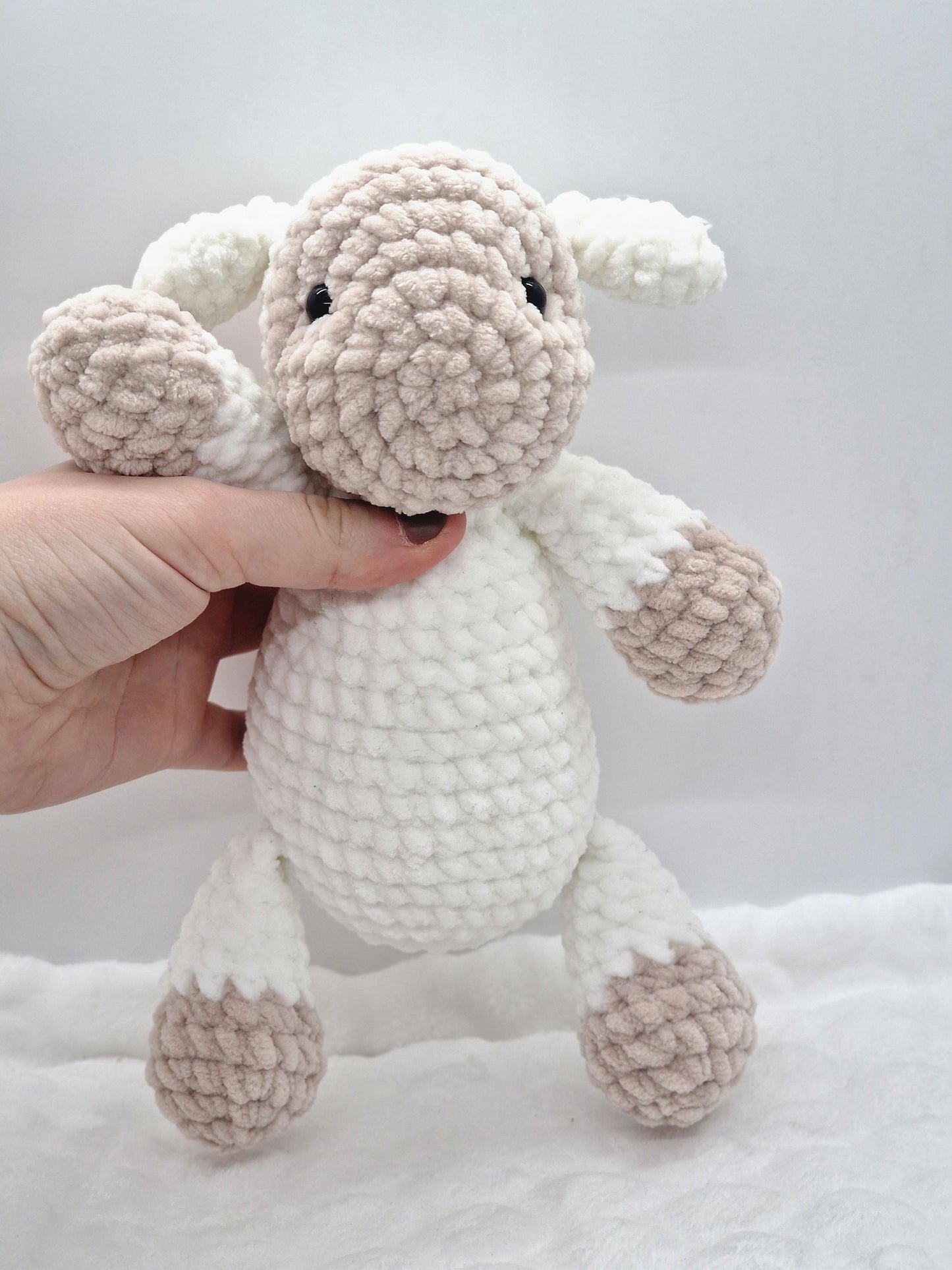 Sheep Lamb Crochet Pattern - Lucie the Lamb