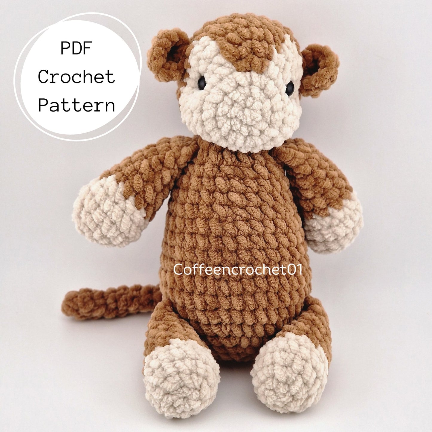 Monkey Crochet Pattern - Misty the Monkey