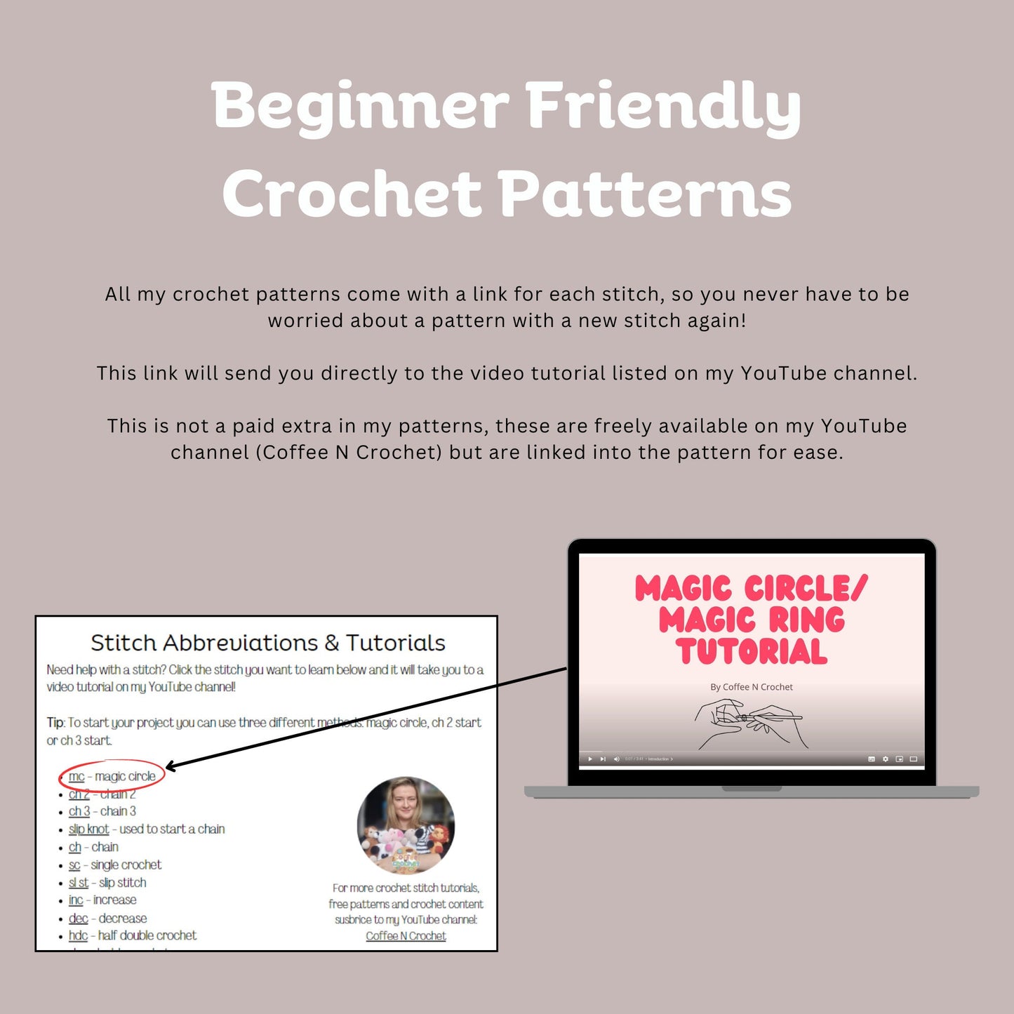 2 in 1 Small Pig and Big Pig Amigurumi Crochet Patterns, Small Pig Crochet Pattern, Big Pig Crochet Pattern